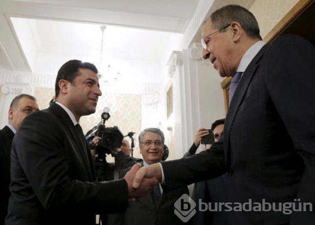 Demirtaş ile Lavrov bir araya geldi
