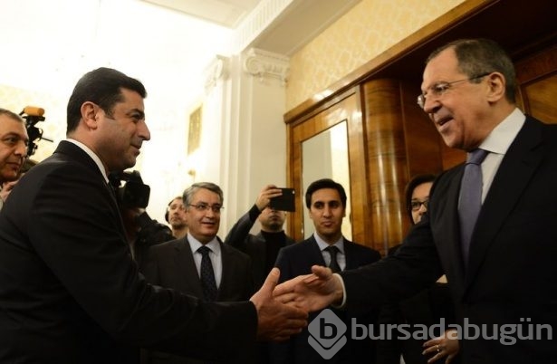 Demirtaş ile Lavrov bir araya geldi