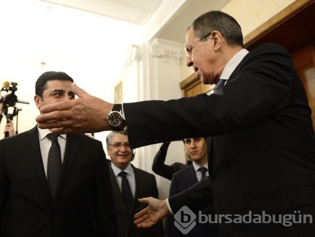 Demirtaş ile Lavrov bir araya geldi