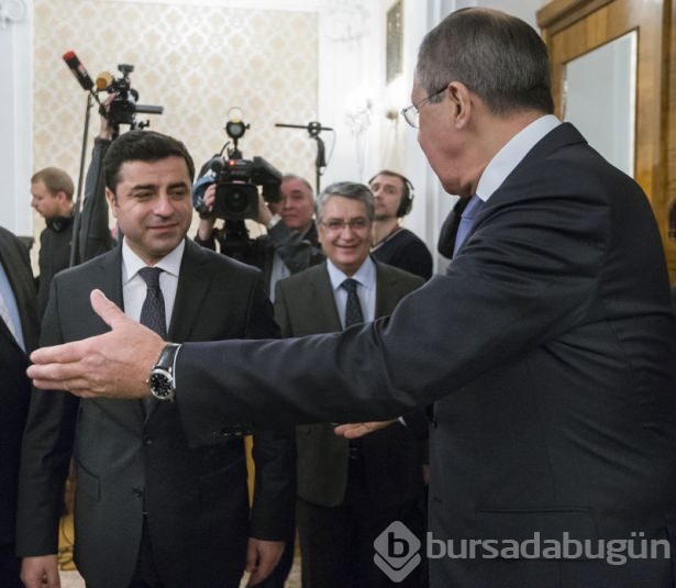 Demirtaş ile Lavrov bir araya geldi