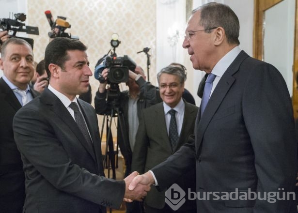 Demirtaş ile Lavrov bir araya geldi