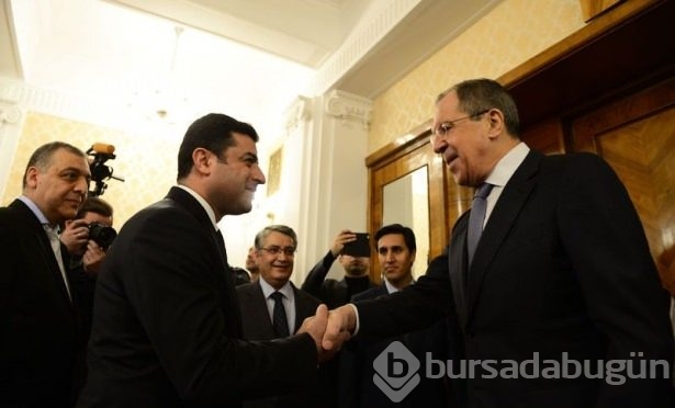 Demirtaş ile Lavrov bir araya geldi