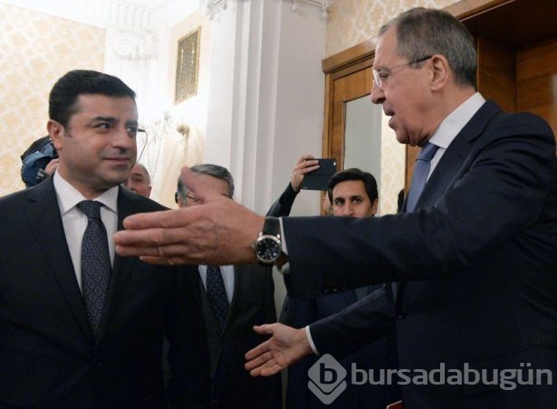 Demirtaş ile Lavrov bir araya geldi