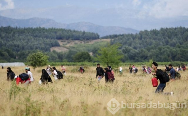 Göçmen krizinden çarpıcı kareler
