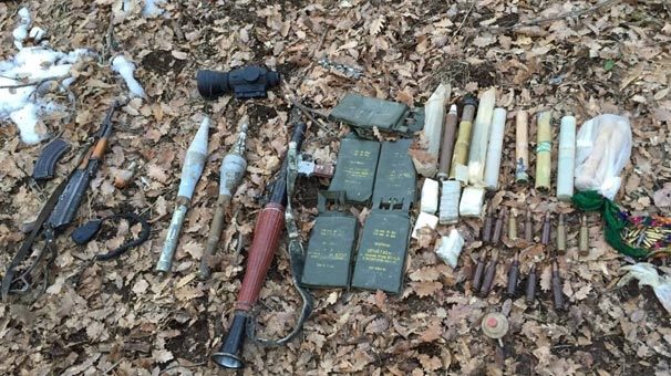 İşte o PKK'lıların sığınağı
