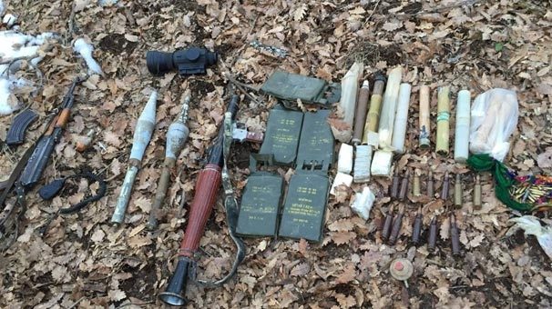 İşte o PKK'lıların sığınağı