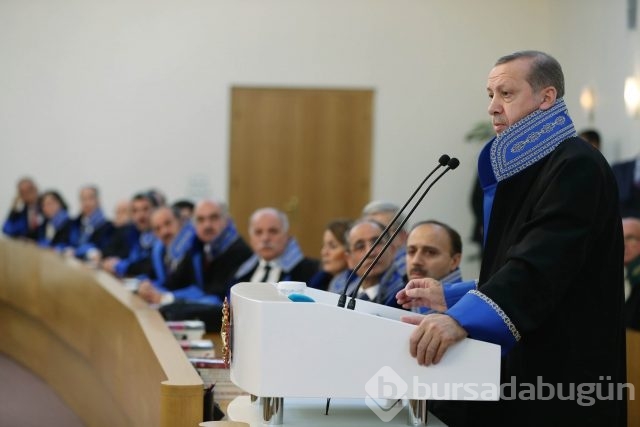 Erdoğan Sayıştay Genel Kuruluna katıldı