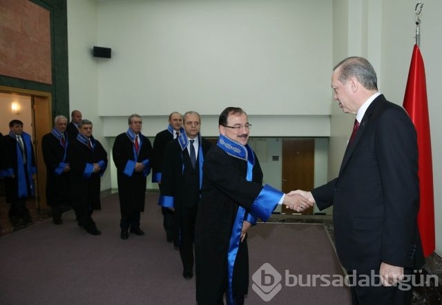Erdoğan Sayıştay Genel Kuruluna katıldı