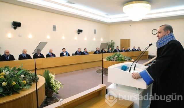 Erdoğan Sayıştay Genel Kuruluna katıldı