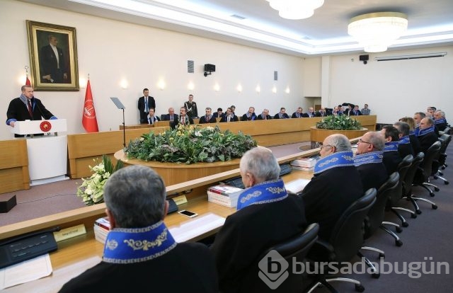 Erdoğan Sayıştay Genel Kuruluna katıldı
