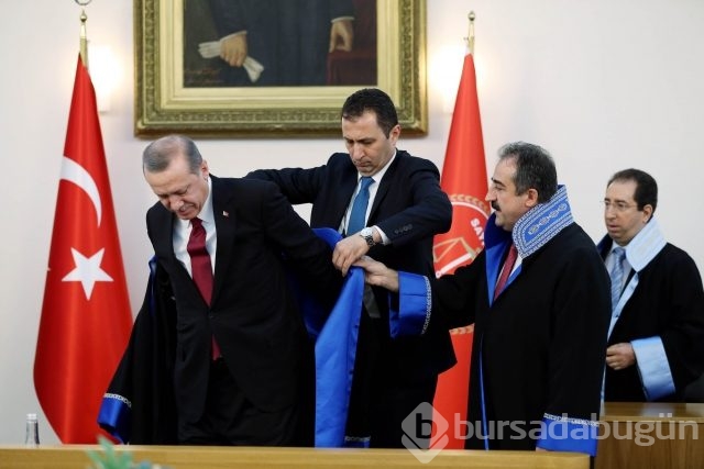 Erdoğan Sayıştay Genel Kuruluna katıldı