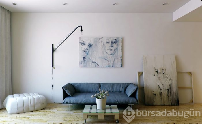 50 minimalist yaşam alanı