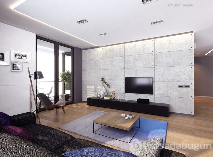 50 minimalist yaşam alanı