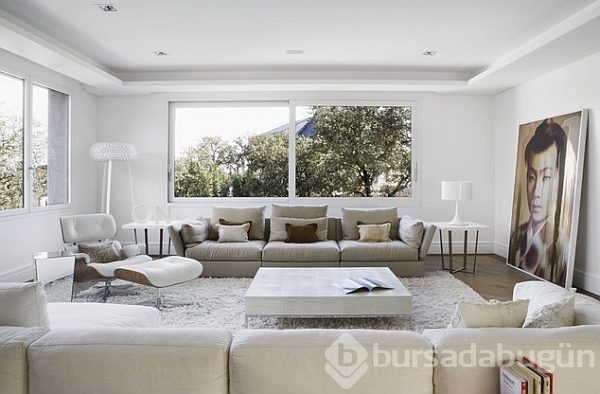 50 minimalist yaşam alanı