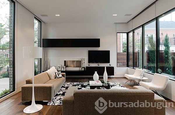 50 minimalist yaşam alanı