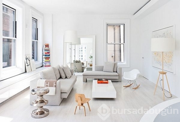 50 minimalist yaşam alanı