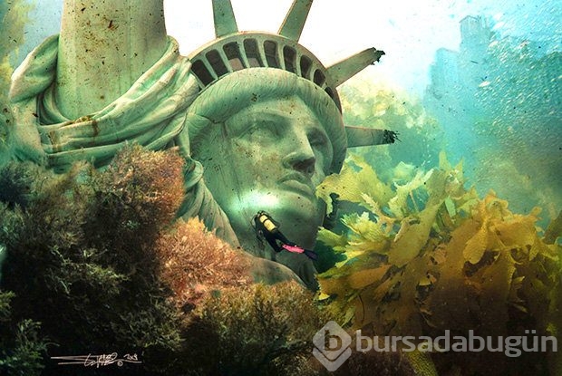 Dünyanın sonunu fotoğrafladı