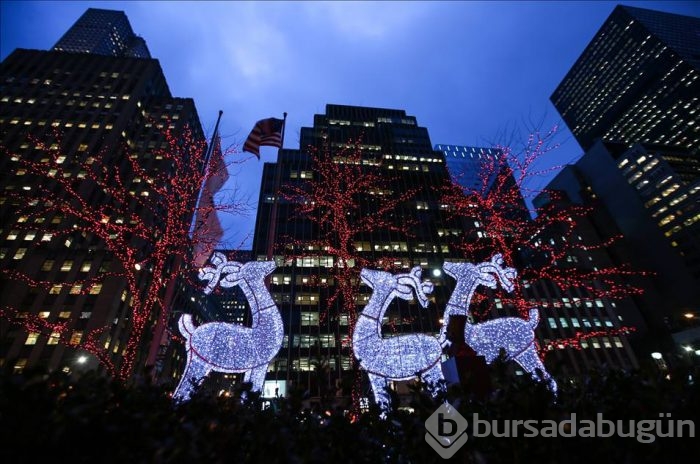 ABD'de Noel ışıkları	