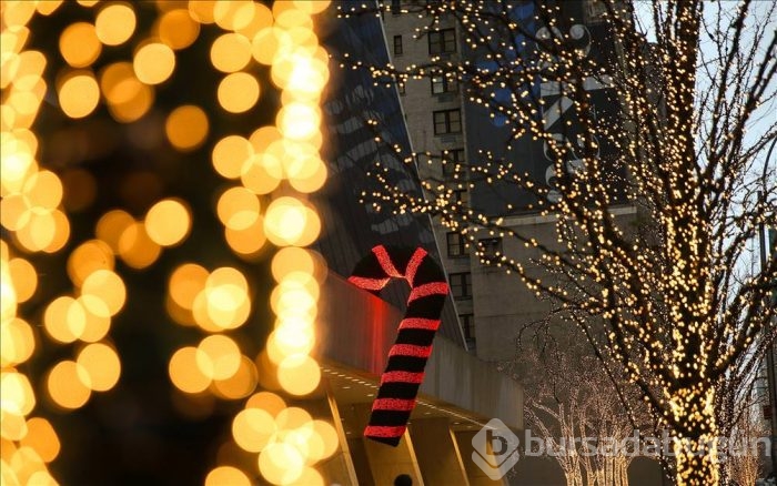 ABD'de Noel ışıkları	