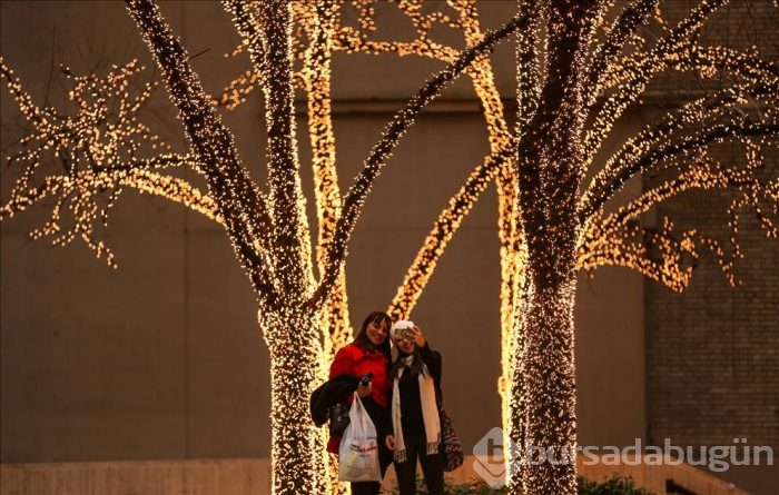 ABD'de Noel ışıkları	