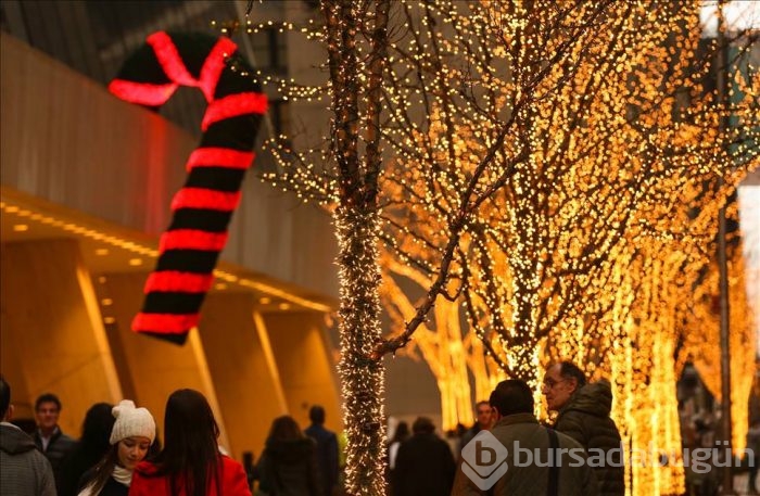 ABD'de Noel ışıkları	