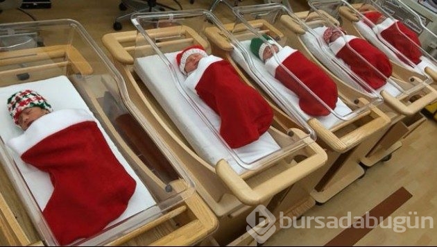 Hastanelerin noel süslemeleri
