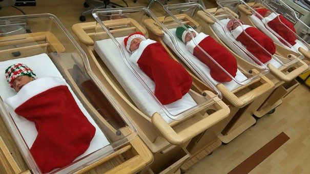Hastanelerin noel süslemeleri
