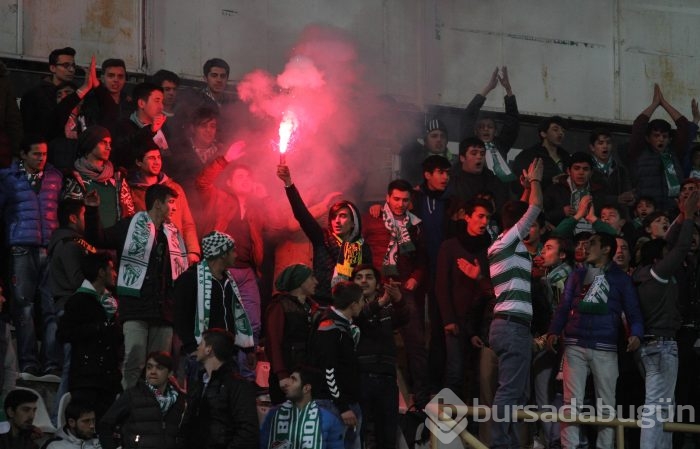 Bursaspor - Eskişehirspor maçından kareler	