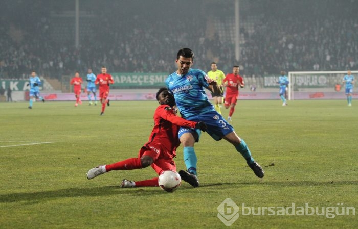 Bursaspor - Eskişehirspor maçından kareler	