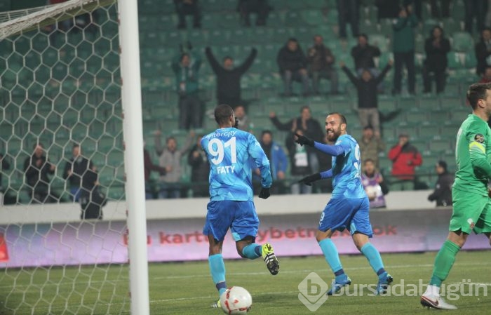 Bursaspor - Eskişehirspor maçından kareler	