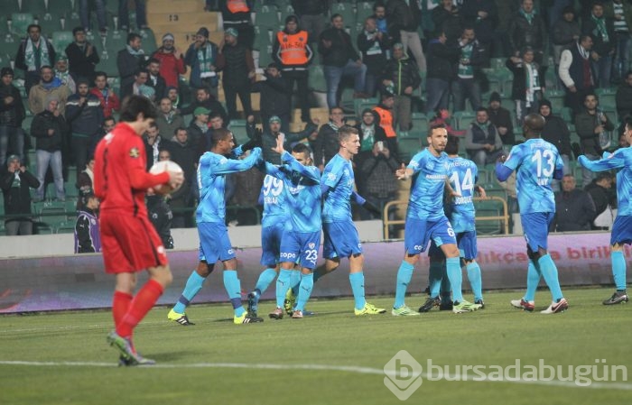 Bursaspor - Eskişehirspor maçından kareler	