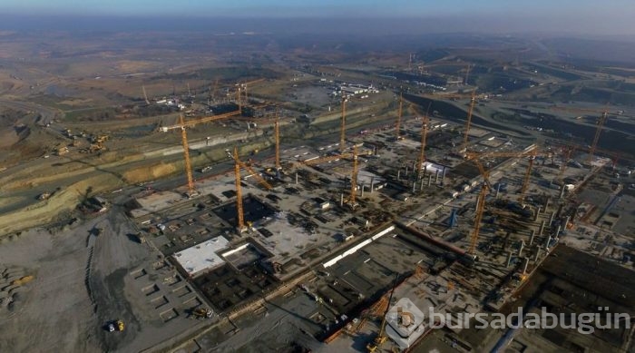 Üçüncü havalimanının yüzde 15'i tamamlandı
