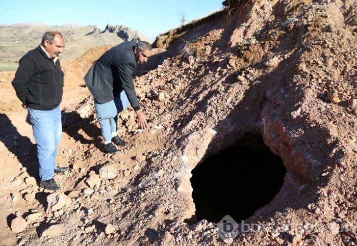 Mağarada kafatası ve kemik bulundu	
