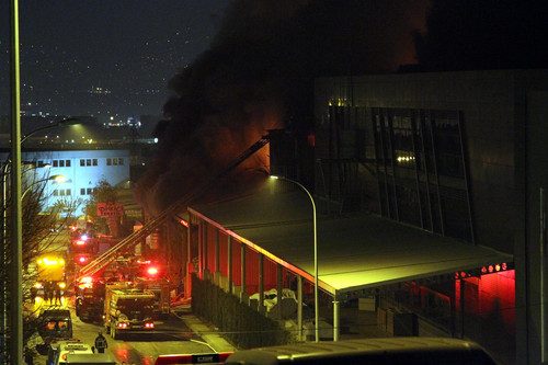 Bursa Demirtaş OSB'de tekstil fabrikasında yangın
