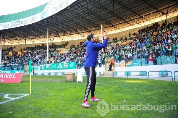 Bursaspor-Mersin İdmanyurdu maçından kareler