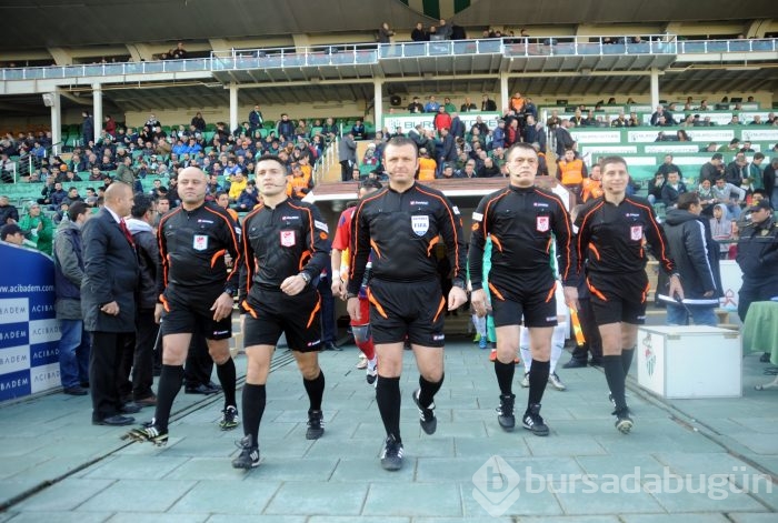 Bursaspor-Mersin İdmanyurdu maçından kareler