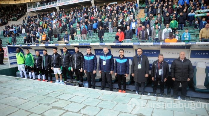 Bursaspor-Mersin İdmanyurdu maçından kareler
