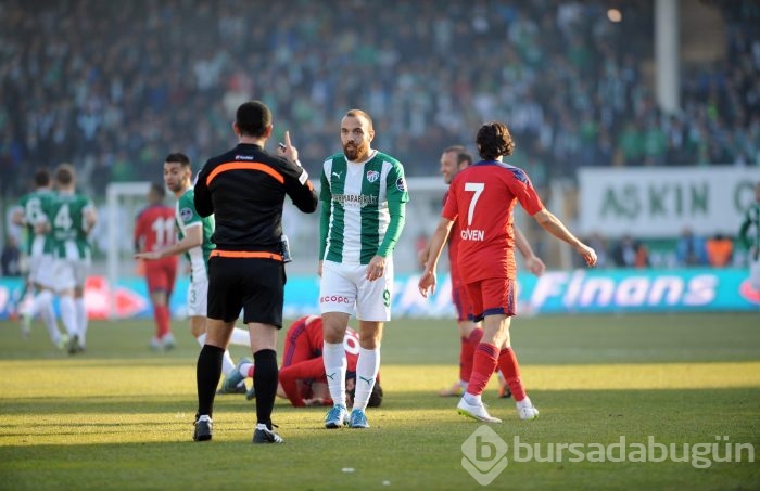 Bursaspor-Mersin İdmanyurdu maçından kareler