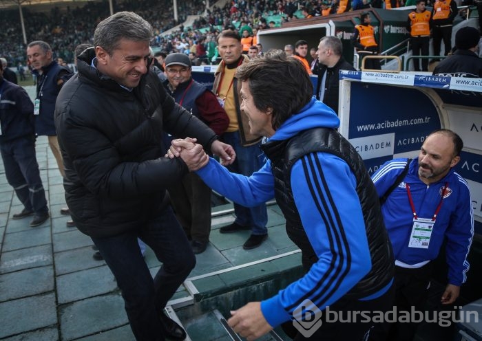 Bursaspor-Mersin İdmanyurdu maçından kareler
