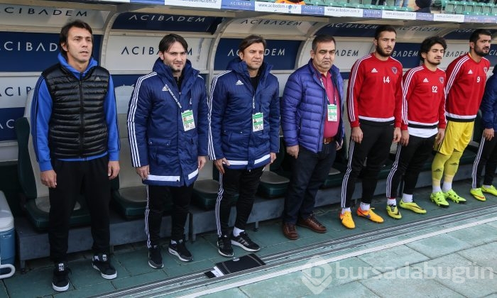 Bursaspor-Mersin İdmanyurdu maçından kareler