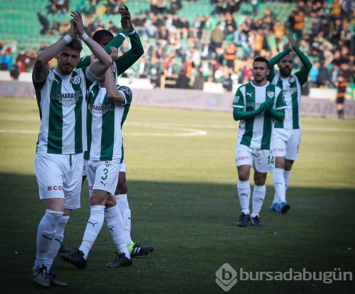 Bursaspor-Mersin İdmanyurdu maçından kareler