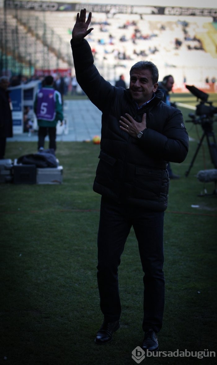 Bursaspor-Mersin İdmanyurdu maçından kareler