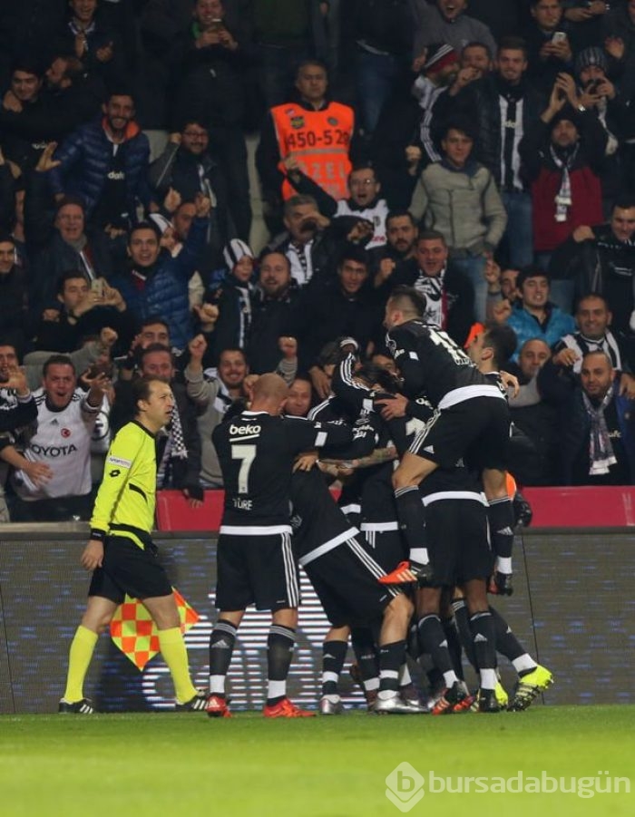 Beşiktaş-Konyaspor maçından kareler
