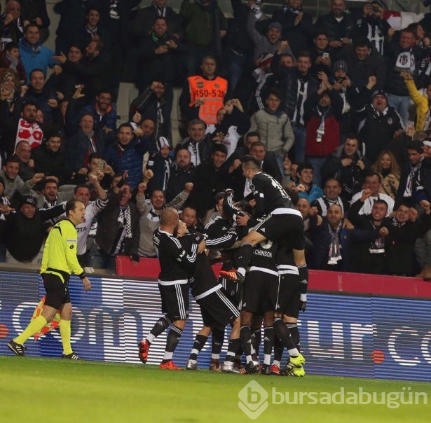 Beşiktaş-Konyaspor maçından kareler