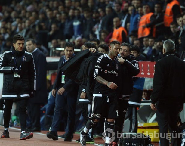 Beşiktaş-Konyaspor maçından kareler