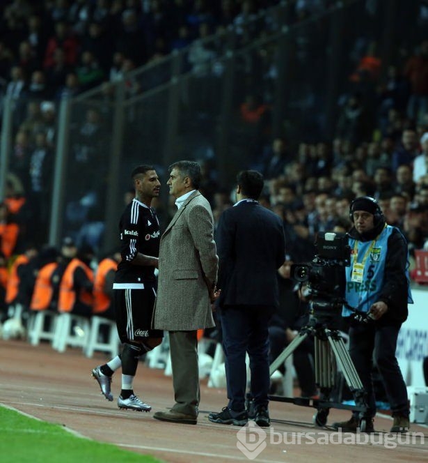 Beşiktaş-Konyaspor maçından kareler