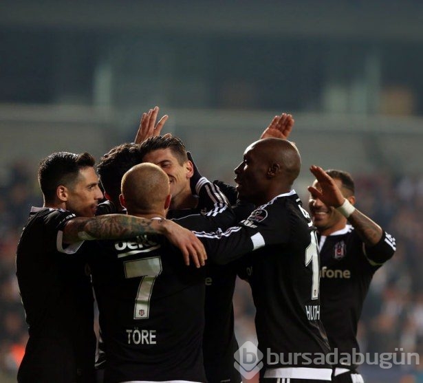 Beşiktaş-Konyaspor maçından kareler