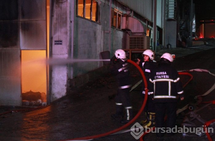 Bursa'da dev yangın! Alevler gökyüzüne ulaştı...