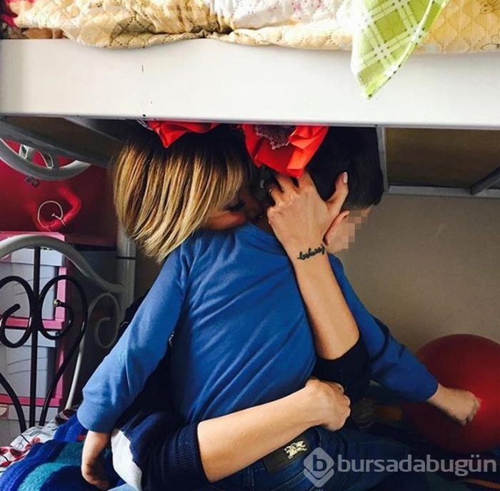Gülben Ergen, üvey anne şiddeti gören çocukları ziyaret etti