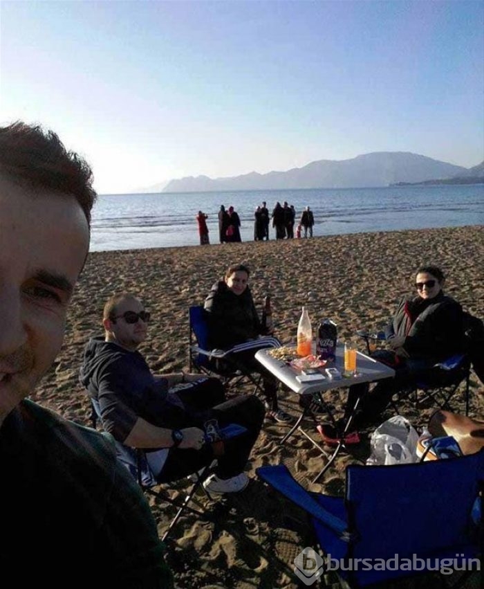 Aralık ayında deniz keyfi